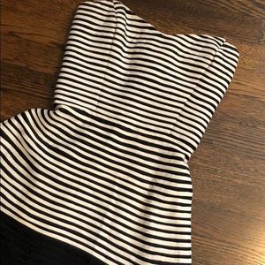 Parker black and white stripped dress!